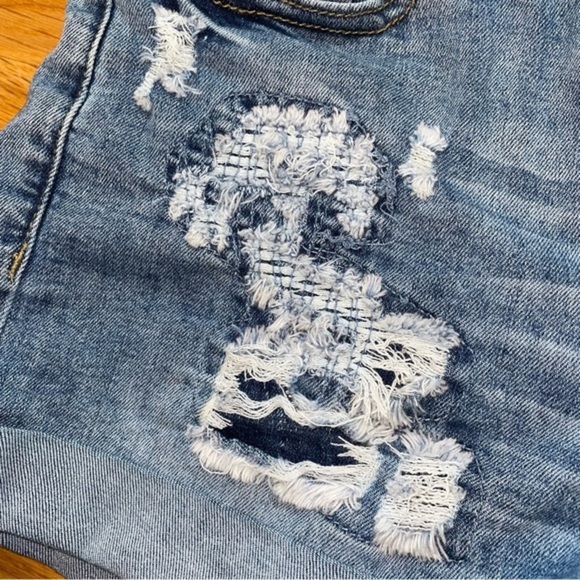 SO high waisted denim shorts size 5/27 - Picture 8 of 11